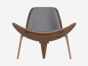 Mid Century Lounge Chair 3D मॉडल
