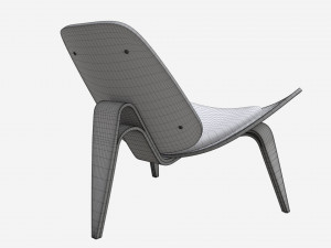 Mid Century Lounge Chair 3D मॉडल