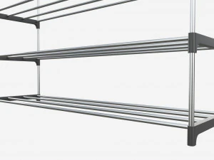 Multilayer Shoe Rack 3D Model