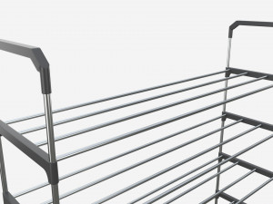 Multilayer Shoe Rack Modèle 3D