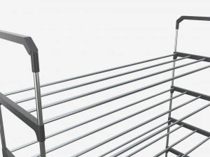 Multilayer Shoe Rack 3D Model