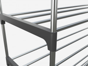 Multilayer Shoe Rack Modèle 3D