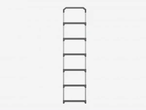 Multilayer Shoe Rack 3D Model