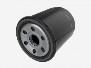 Oil filter Modelo 3D
