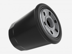 Oil filter 3D मॉडल