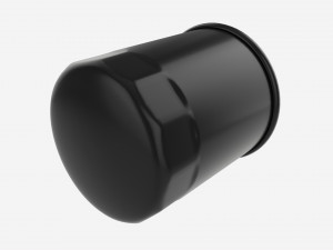 Oil filter 3D मॉडल
