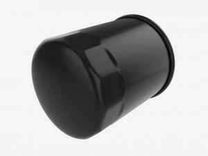 Oil filter 3D Model