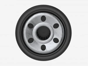 Oil filter 3D Model