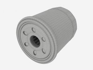 Oil filter 3D मॉडल