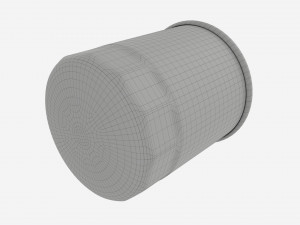 Oil filter 3D मॉडल