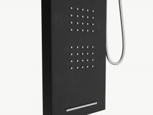 Panel Tower Faucet System With Display 01 3D Model