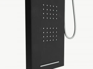 Panel Tower Faucet System With Display 01 3D Model
