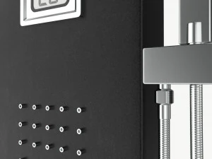Panel Tower Faucet System With Display 01 3D Model