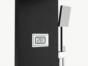 Panel Tower Faucet System With Display 03 3D 模型
