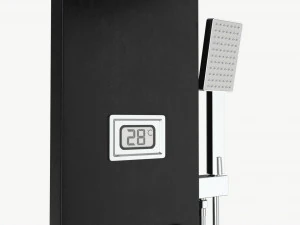 Panel Tower Faucet System With Display 03 3D Model