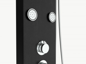 Panel Tower Faucet System With Display 03 3D 模型