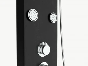 Panel Tower Faucet System With Display 03 3D Model