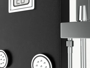Panel Tower Faucet System With Display 03 3D Model