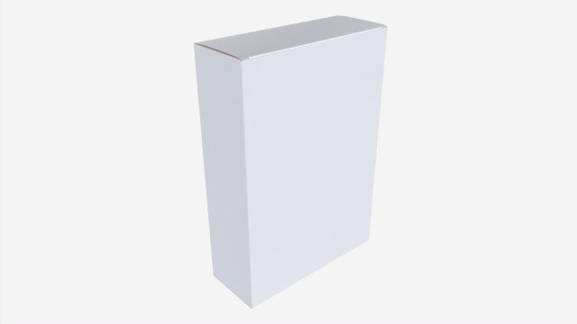 Paper box mockup 15 Model 3D .c4d .max .obj .3ds .fbx .stl .blend 