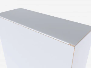 Paper box mockup 15 3D Model