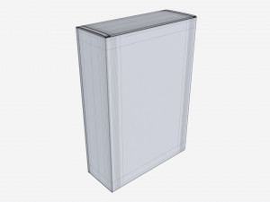 Paper box mockup 15 Model 3D