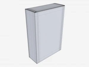 Paper box mockup 15 3D Model