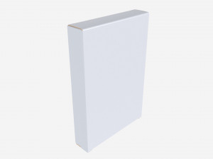 Paper box mockup 16 3D Model