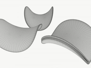 Potato chips 01 3D Model