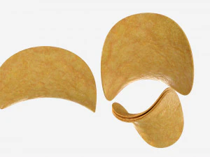 Potato chips 03 3D Model