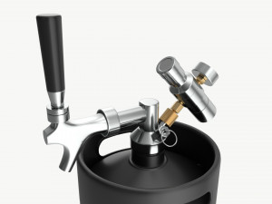 Pressurized Keg System 01 Modèle 3D