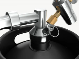 Pressurized Keg System 01 3D Model
