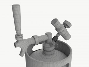 Pressurized Keg System 01 Modèle 3D