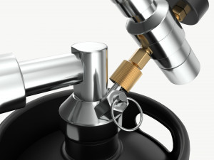 Pressurized Keg System 02 3D Modell