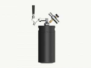 Pressurized Keg System 02 3D Modell