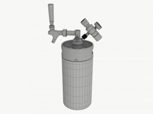 Pressurized Keg System 02 3D Modell
