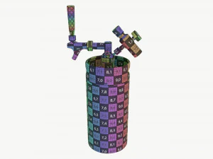 Pressurized Keg System 02 3D Model