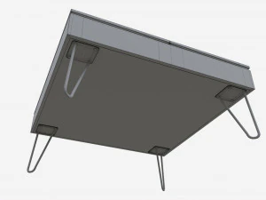 Rectangle Coffee Table 03 3D Model