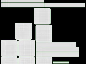 Rectangle Coffee Table 03 3D Model