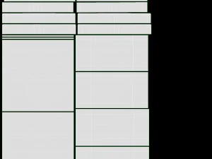 Rectangle Coffee Table 03 3D Model