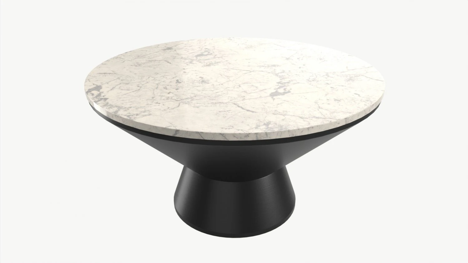 Round Coffee Table 03 3D Model .c4d .max .obj .3ds .fbx .stl .blend 