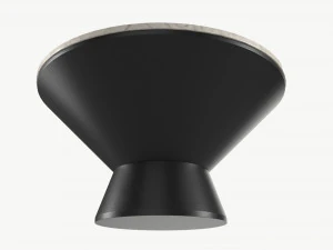 Round Coffee Table 03 3D Model