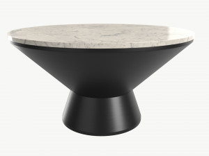 Round Coffee Table 03 3Dモデル