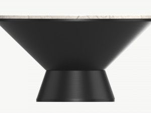 Round Coffee Table 03 3Dモデル