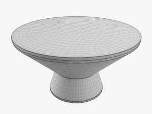 Round Coffee Table 03 3Dモデル