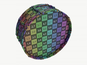 Scotch Drum 6x26 3D-Modell