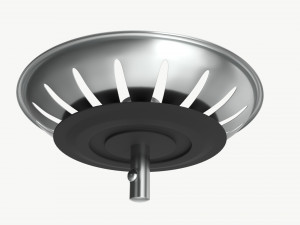 Sink Filter Waste Plug 3D Model