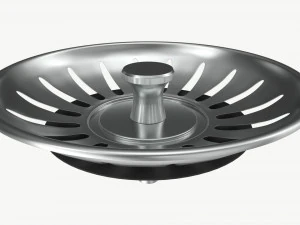 Tamp&atilde;o de res&iacute;duos de filtro de pia Modelo 3D