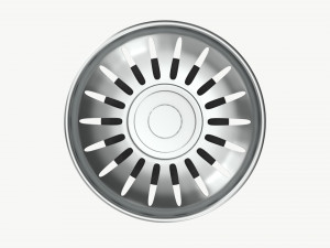 Sink Filter Waste Plug 3D Model