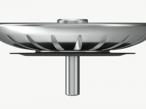 Sink Filter Waste Plug 3D Model