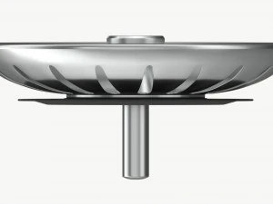 Tamp&atilde;o de res&iacute;duos de filtro de pia Modelo 3D